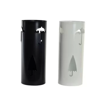 Umbrella stand DKD Home Decor 19 x 47 cm White Black...