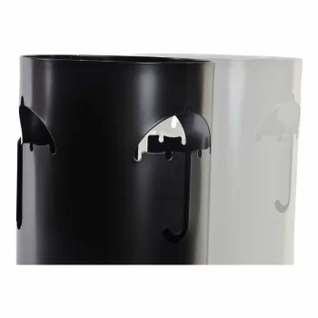 Umbrella stand DKD Home Decor 19 x 47 cm White Black... 2