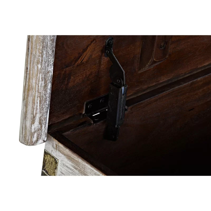 Chest DKD Home Decor Metal Mango wood (80 x 40...