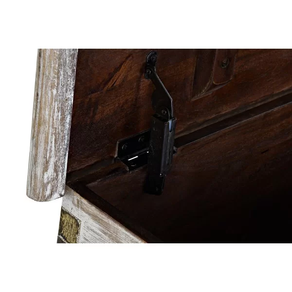 Chest DKD Home Decor Metal Mango wood (80 x 40 x 45 cm)