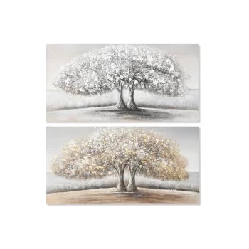 Painting DKD Home Decor Tree Traditional 120 x 3 x 60 cm...