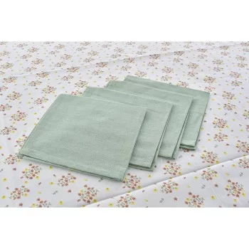 Table linen set DKD Home Decor Flowers 150 x 250 x 0,5 cm... 2