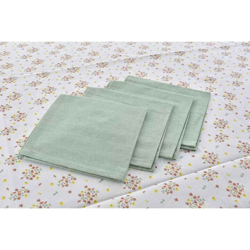Table linen set DKD Home Decor Flowers 150 x...