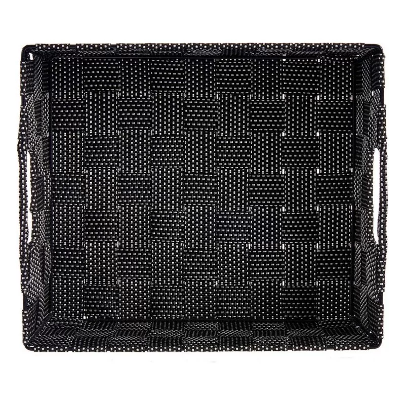 Basket 23 x 8 x 27 cm Black 3 L