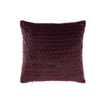 Cushion DKD Home Decor Light mauve Squared 45 x 10 x 45 cm