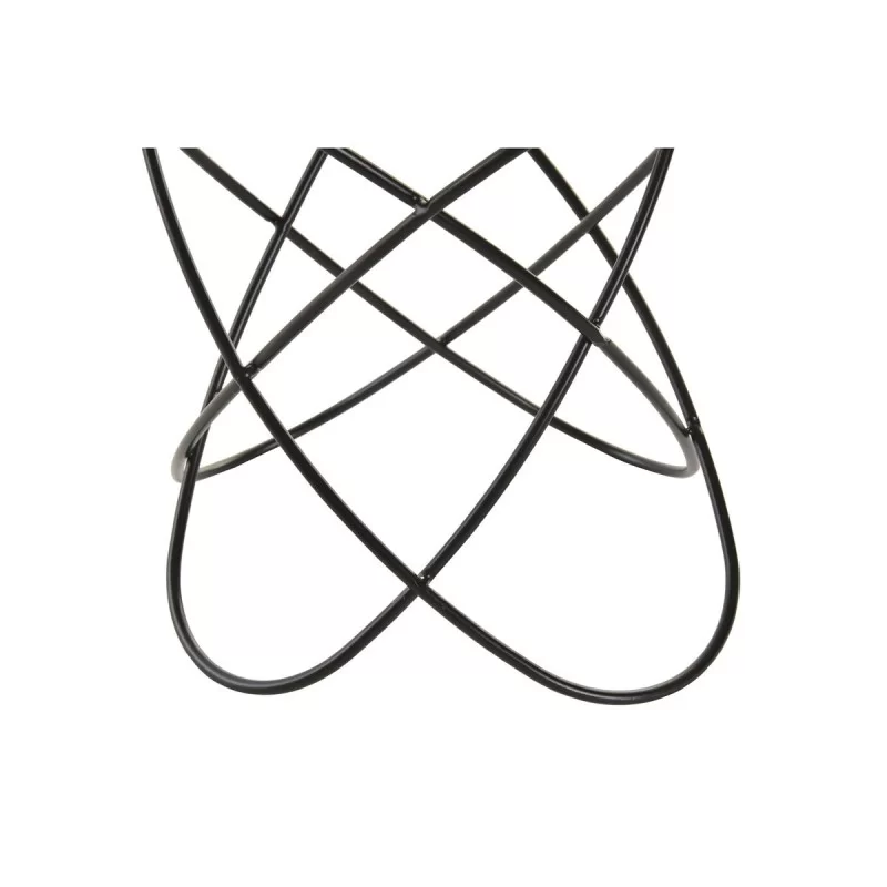 Candle Holder DKD Home Decor Black Golden Metal...