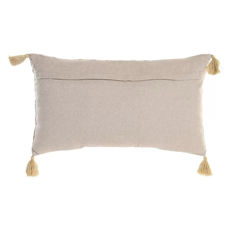 Cushion DKD Home Decor 60 x 15 x 35 cm Beige