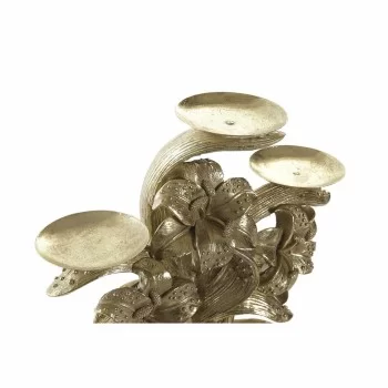 Candle Holder DKD Home Decor 26 x 12 x 23 cm Flower... 2
