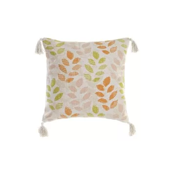 Cushion DKD Home Decor Beige 45 x 10 x 45 cm Multicolour...