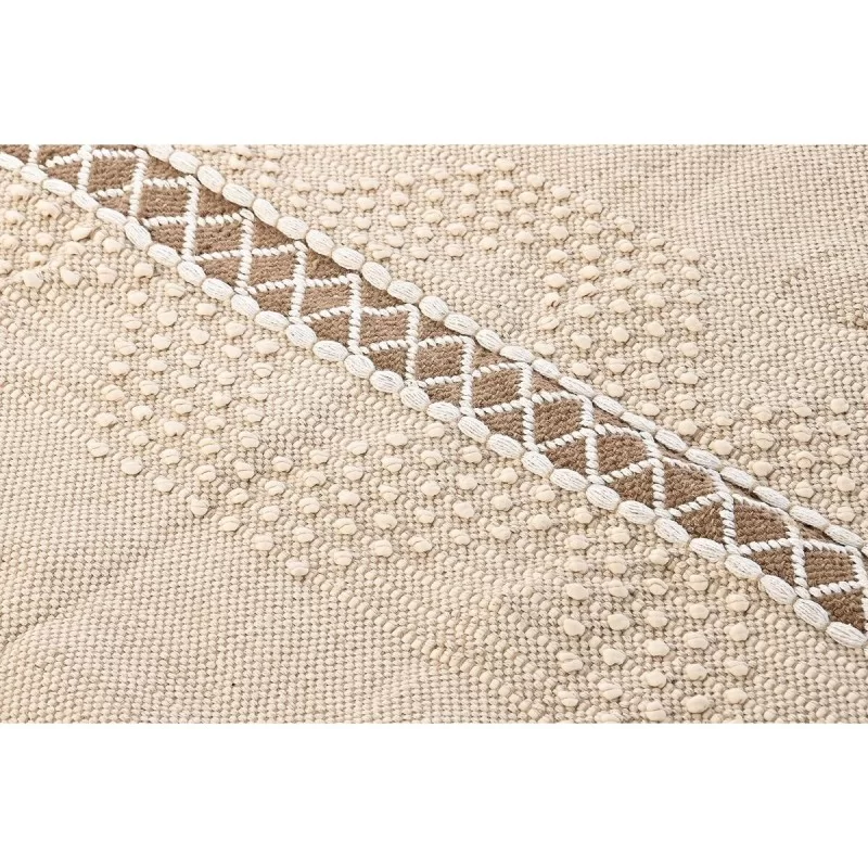 Carpet DKD Home Decor Brown Polyester Cotton...