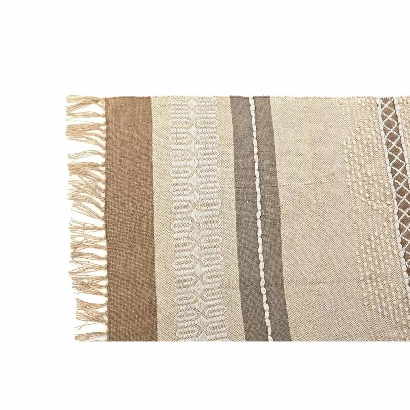 Carpet DKD Home Decor Brown Polyester Cotton...