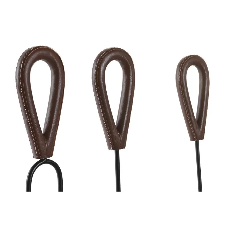 Log Stand DKD Home Decor Steel Aluminium (20 x...