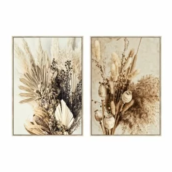 Painting DKD Home Decor Flower 80 x 4 x 120 cm...