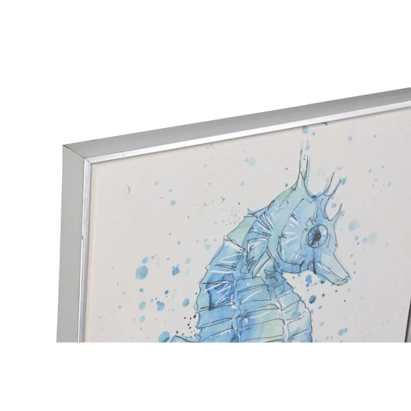 Painting DKD Home Decor Mediterranean Navy 40 x...