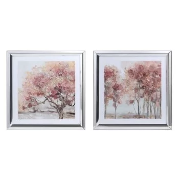 Painting DKD Home Decor 69 x 2,5 x 69 cm Trees...
