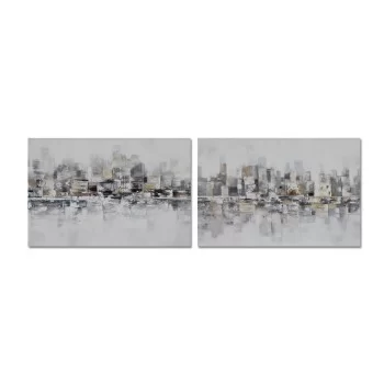 Painting DKD Home Decor 120 x 2,8 x 80 cm Abstract Loft...