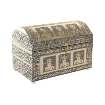 Jewelry box DKD Home Decor 25 x 15,5 x 18 cm Champagne...