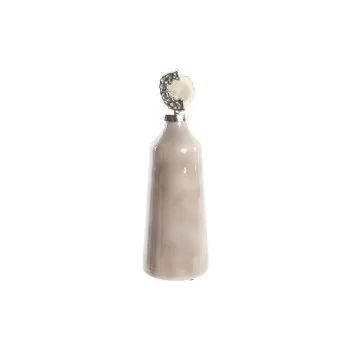 Vase DKD Home Decor Crystal Pink Aluminium Light brown...