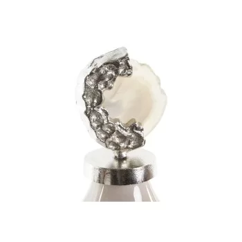 Vase DKD Home Decor Crystal Pink Aluminium Light brown... 2