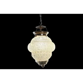 Ceiling Light DKD Home Decor Crystal Metal White 25 W (23... 2