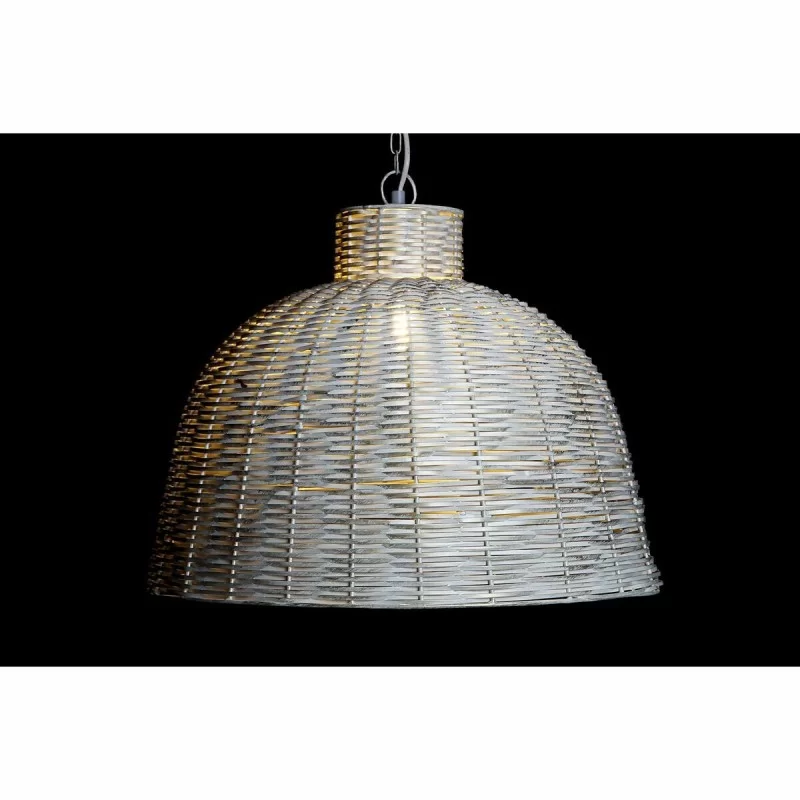 Ceiling Light DKD Home Decor White Golden Iron...