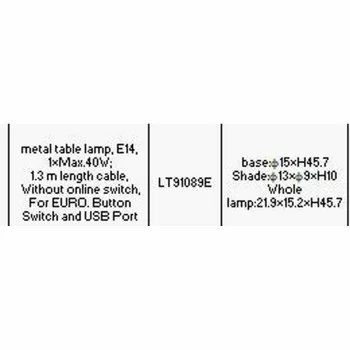 Desk lamp DKD Home Decor 22 x 15 x 46 cm Crystal Silver... 2