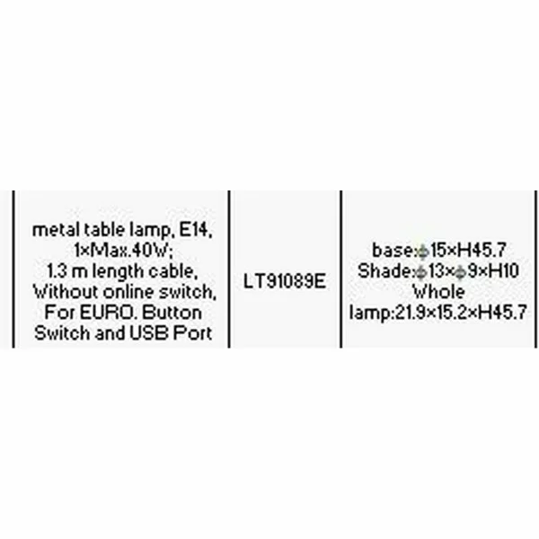 Desk lamp DKD Home Decor 22 x 15 x 46 cm Crystal Silver Black Grey Pink Metal White 220 V 40 W 25 W 4 Pieces