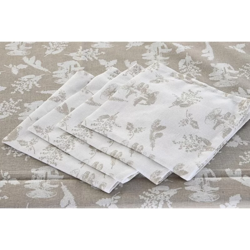 Tablecloth and napkins DKD Home Decor 2 Units...