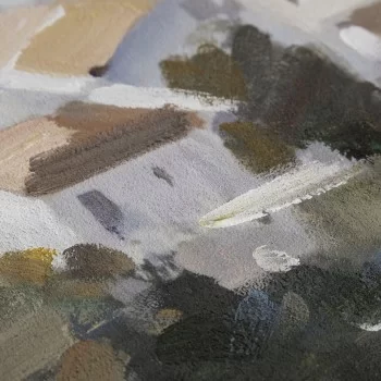 Painting DKD Home Decor 120 x 3,5 x 60 cm City 120 x 2 x... 2