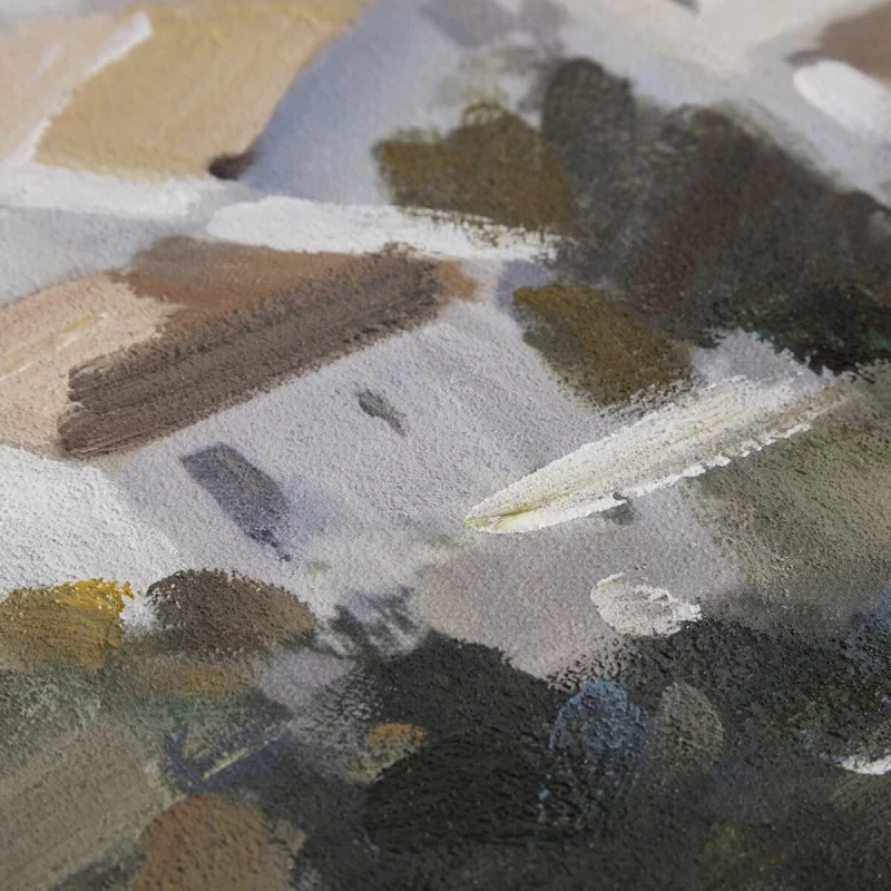 Painting DKD Home Decor 120 x 3,5 x 60 cm City...