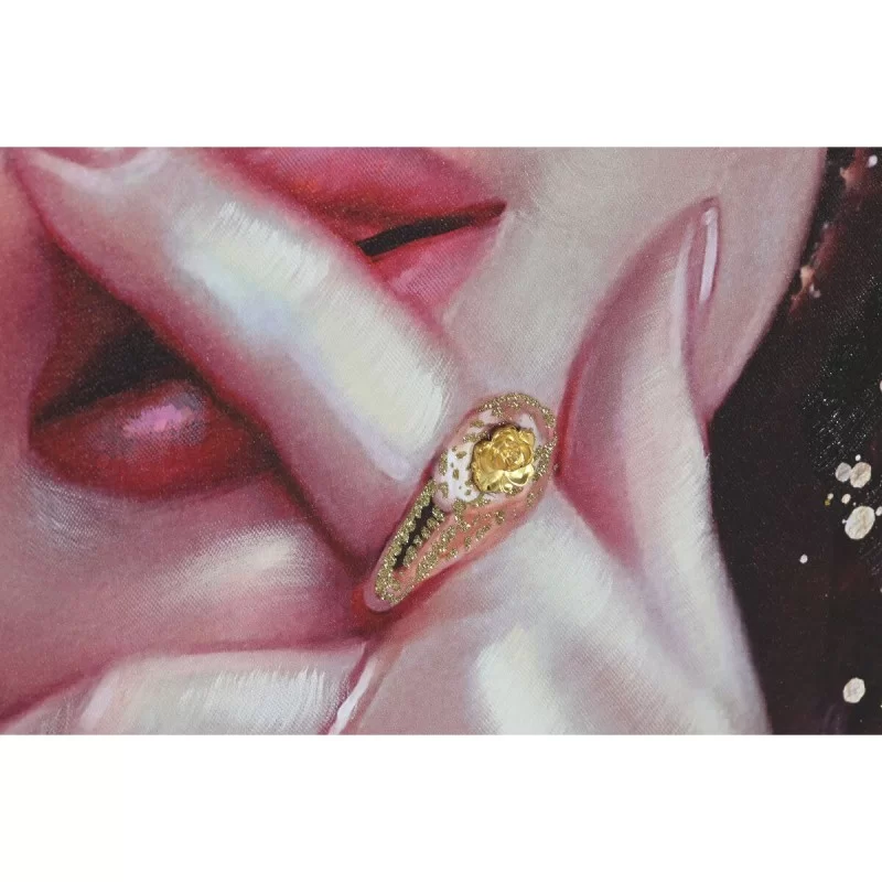 Painting DKD Home Decor Lady 100 x 3 x 100 cm...