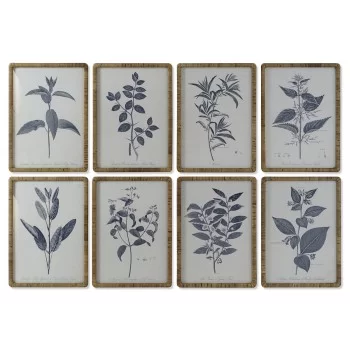Painting DKD Home Decor Modern Botanical plants 50 x 2,5...