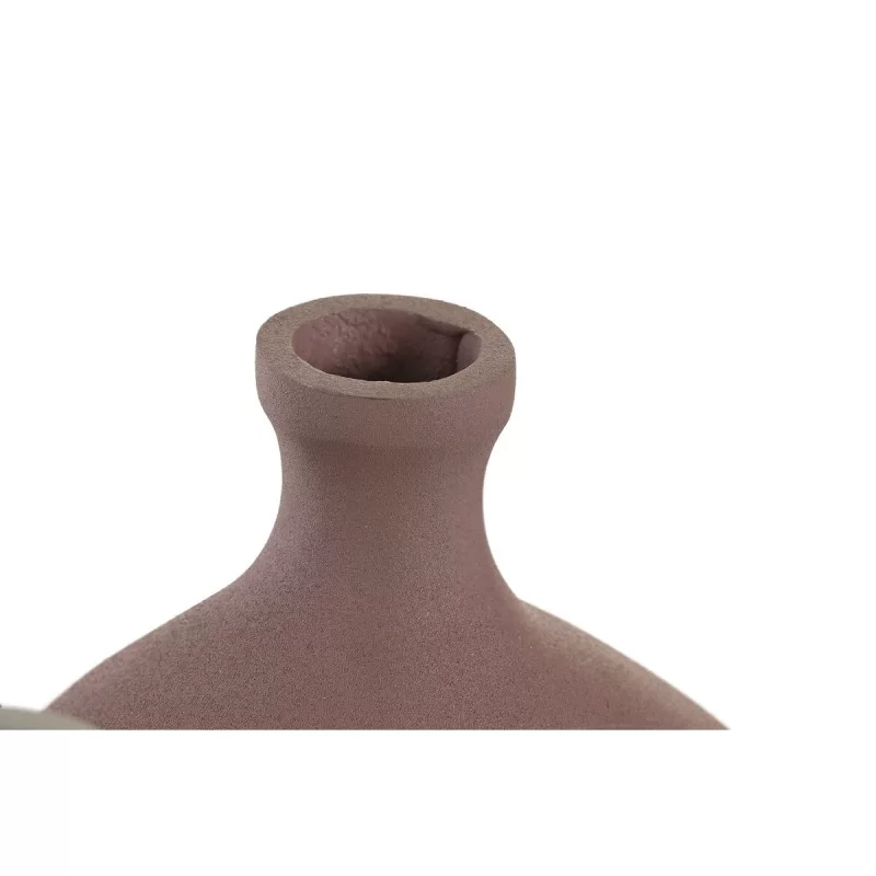 Vase DKD Home Decor 16 x 6 x 24 cm Beige Pink...