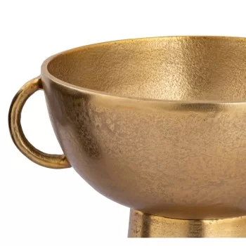 Vase DKD Home Decor 30 x 24 x 20 cm Black Golden... 2