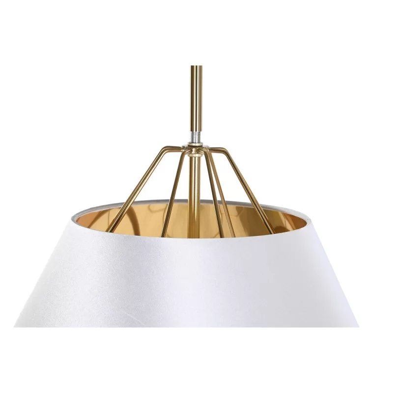 Ceiling Light DKD Home Decor White Golden PVC...