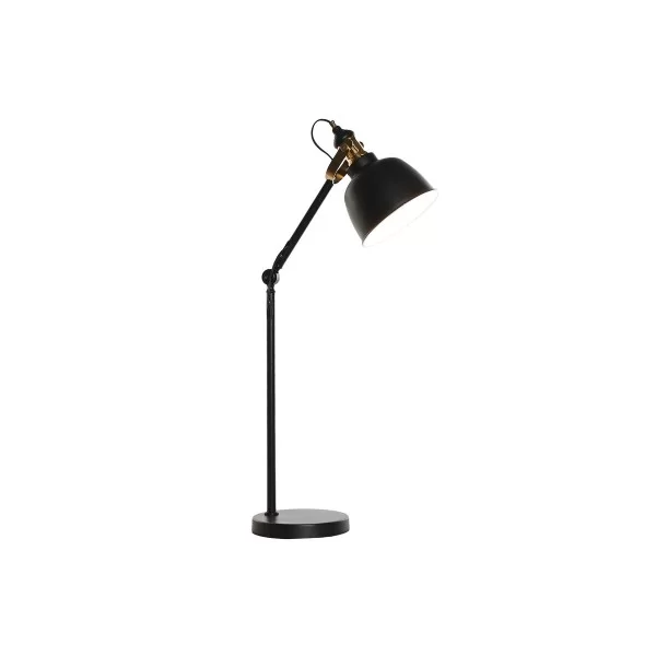 Desk lamp DKD Home Decor 41 x 18 x 59 cm Black Golden Metal 220 V 50 W