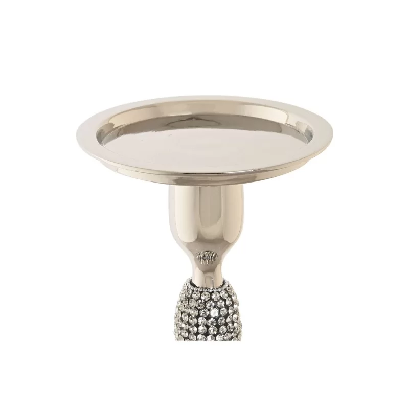 Candleholder DKD Home Decor Silver Acrylic...