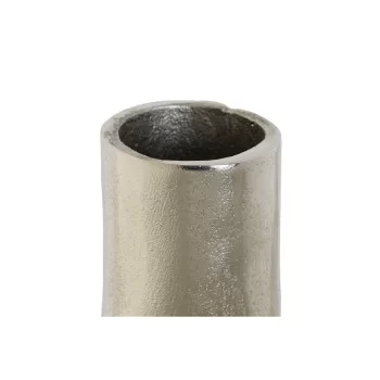 Vase DKD Home Decor Silver Aluminium 15 x 15 x 26 cm 2