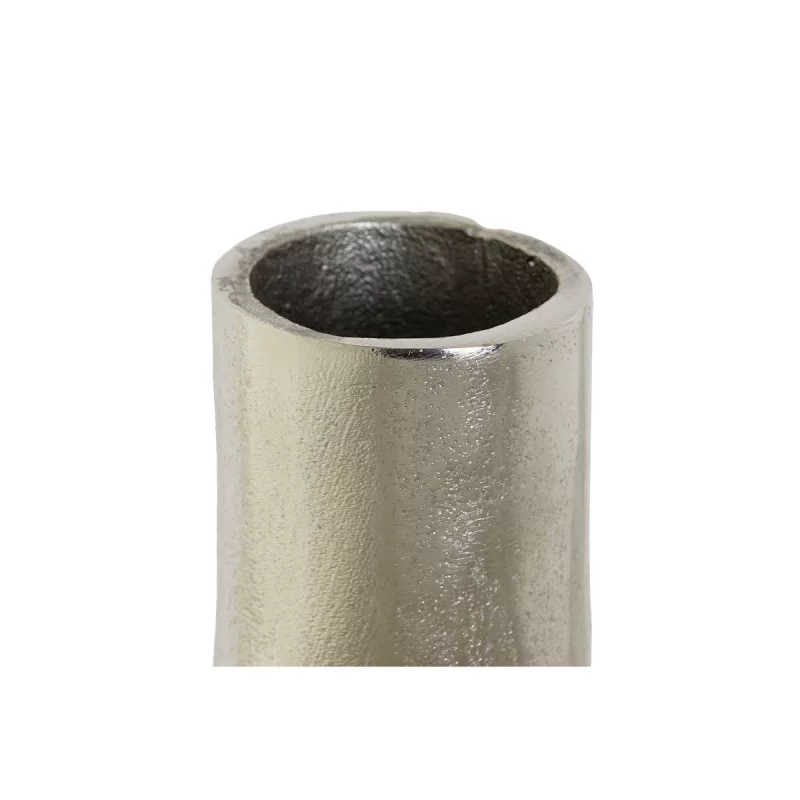 Vase DKD Home Decor Silver Aluminium 15 x 15 x...