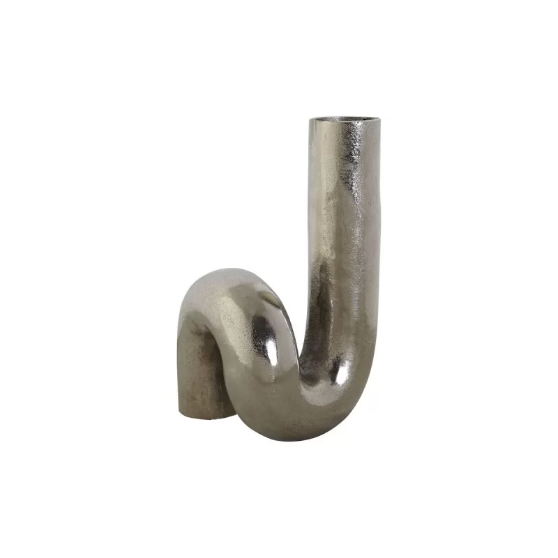 Vase DKD Home Decor Silver Aluminium 15 x 15 x...