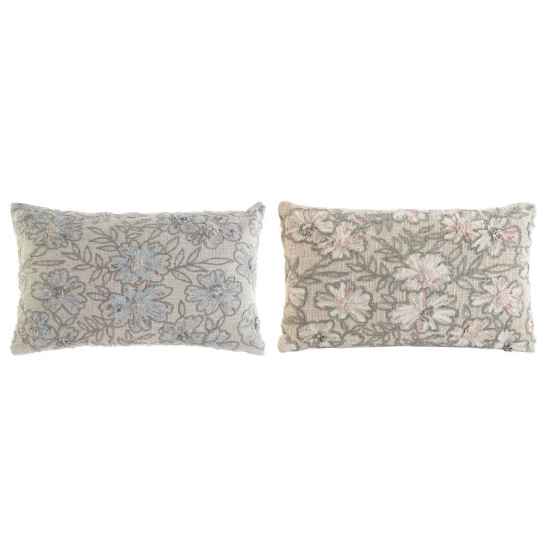 Cushion DKD Home Decor Multicolour 50 x 15 x 30 cm (2 Units)