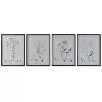 Painting DKD Home Decor Modern Botanical plants 45 x 2,5...