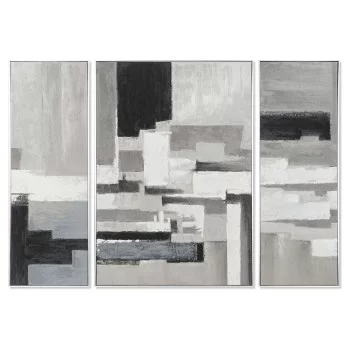 Set of 3 pictures DKD Home Decor Abstract Modern 140 x...
