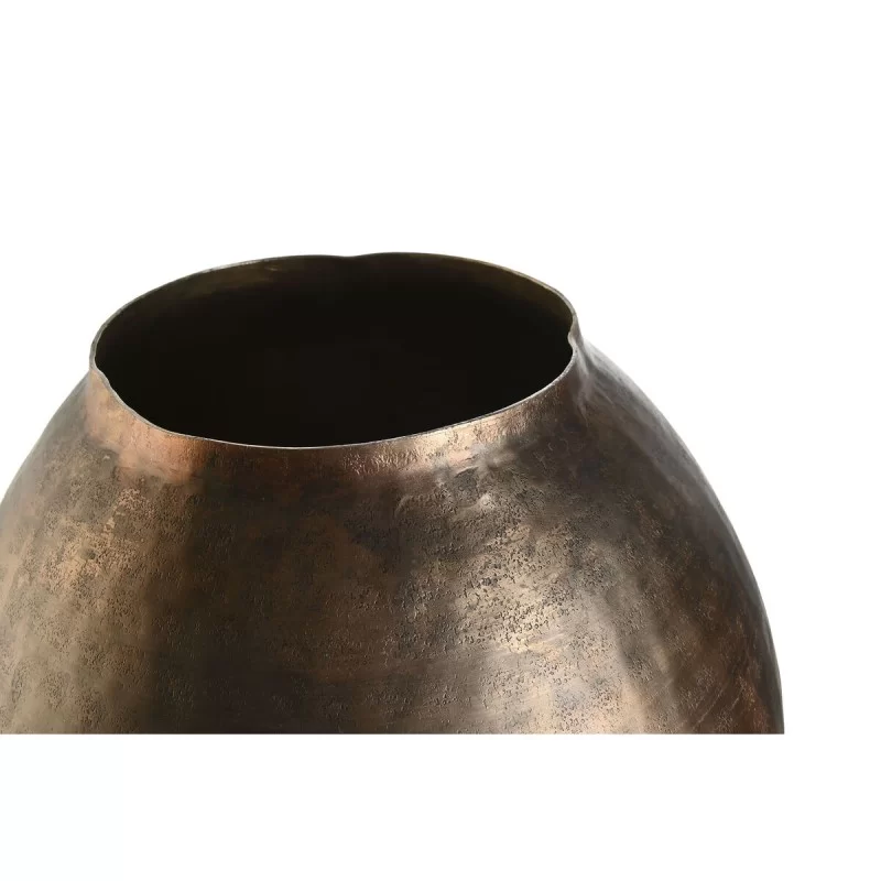 Vase DKD Home Decor Golden Aluminium Aged...