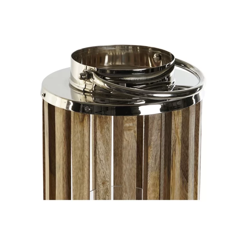 Candleholder DKD Home Decor Brown Silver...