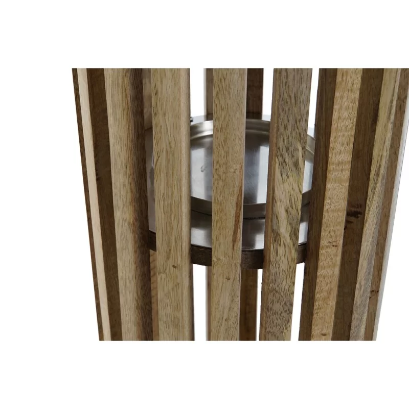 Candleholder DKD Home Decor Brown Silver...