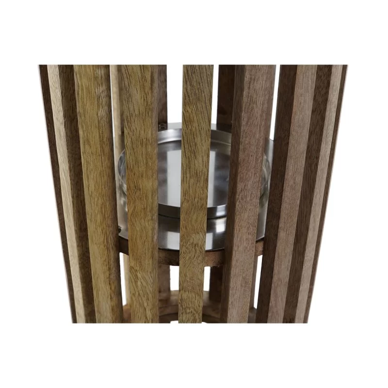 Candleholder DKD Home Decor Brown Silver...