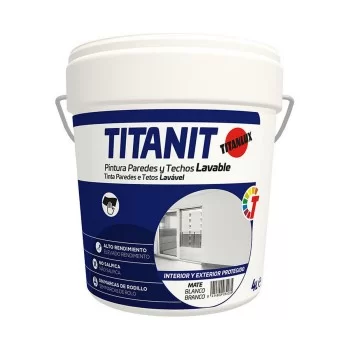 Paint Titanlux Titanit 029190004 Ceiling Wall Washable...