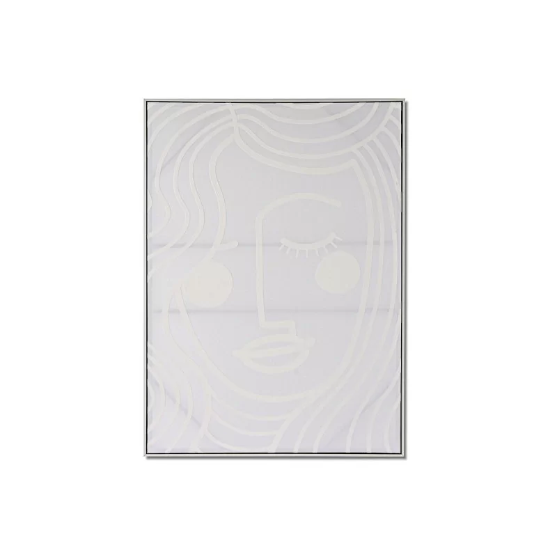 Painting 3D Home ESPRIT Lady 103 x 4,5 x 143 cm