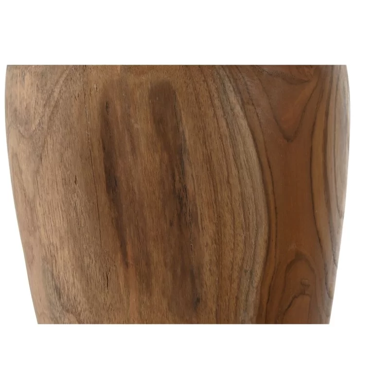 Vase Home ESPRIT Natural Dark brown Teak 25 x...